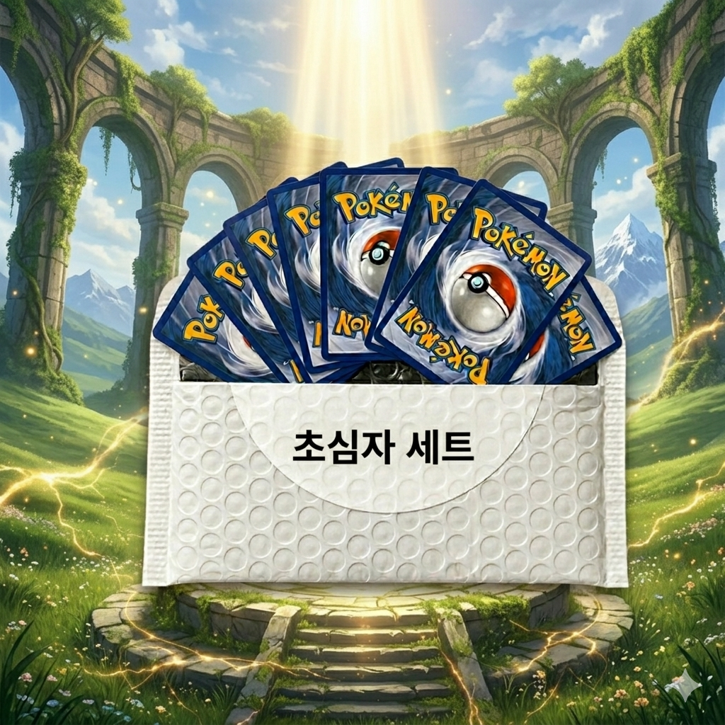 포켓몬카드 초심자 랜덤 수제팩 선물세트